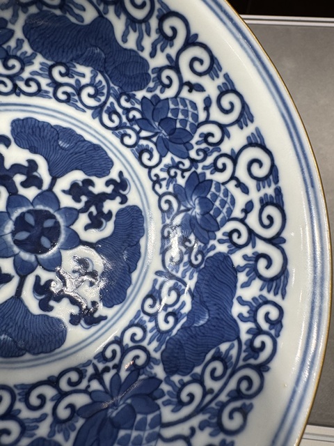 古玩陶瓷青花粉彩榮之固本碗真品鑒賞圖