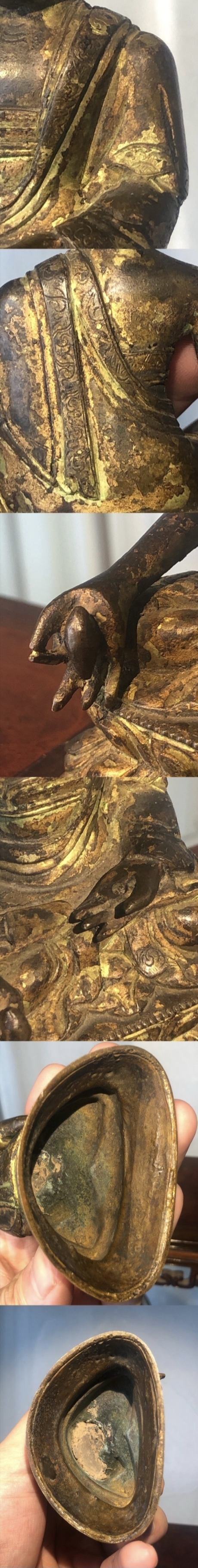 古玩銅器造像真品鑒賞圖