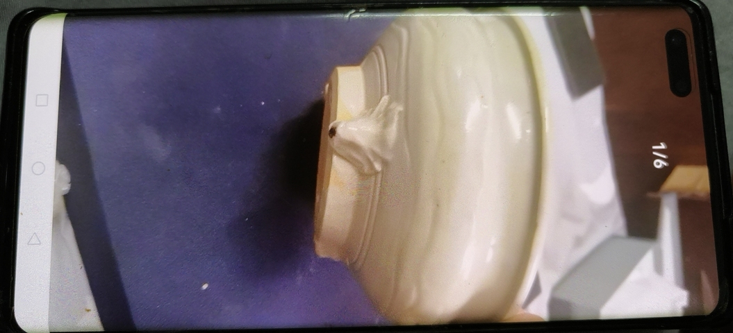 古玩陶瓷明代中晚期三足香爐真品鑒賞圖