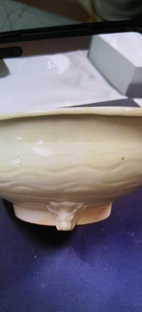 古玩陶瓷明代中晚期三足香爐真品鑒賞圖