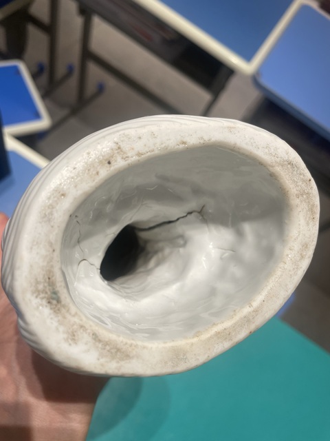 古玩陶瓷德化白瓷觀音菩薩造像真品鑒賞圖