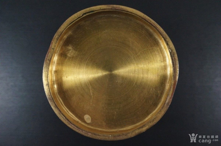 古玩雜項銅琺瑯罐真品鑒賞圖