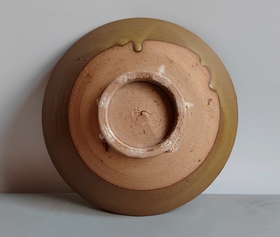 古玩陶瓷明代茶葉末釉茶碗拍賣，當前價格76元