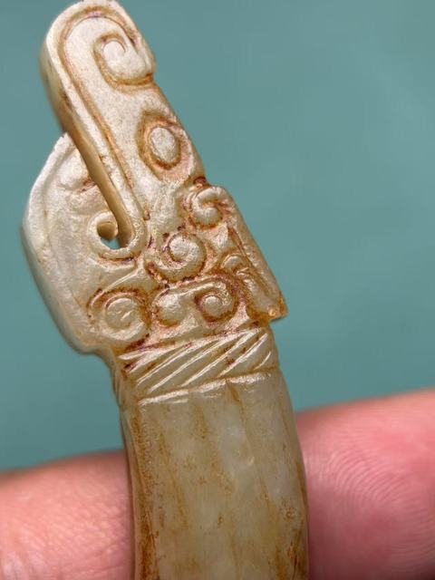 古玩玉器仿古玉龍真品鑒賞圖