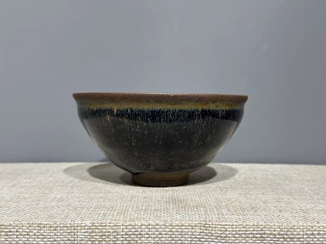 古玩陶瓷建窯茶盞真品鑒賞圖