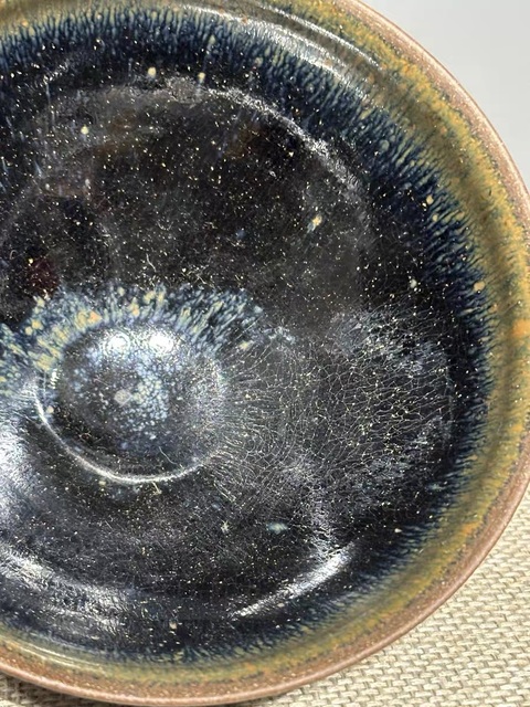 古玩陶瓷建窯茶盞真品鑒賞圖