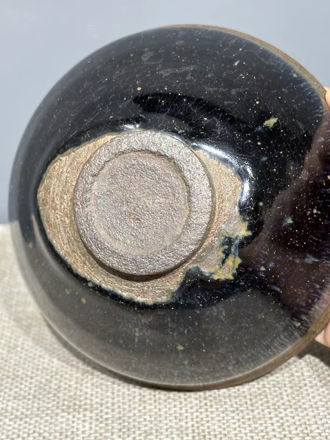 古玩陶瓷建窯茶盞真品鑒賞圖