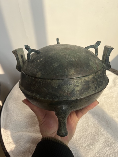 古玩陶瓷漢代銅鼎拍賣，當前價格20000元