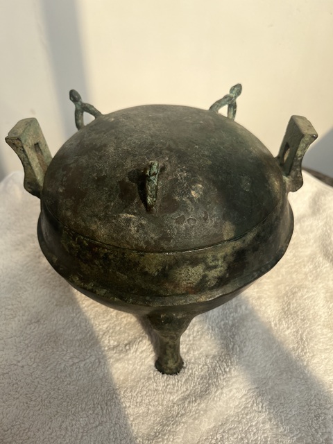 古玩陶瓷漢代銅鼎拍賣，當前價格20000元