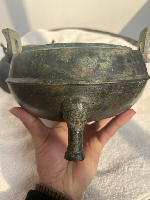 古玩陶瓷漢代銅鼎拍賣，當前價格20000元