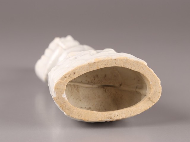 古玩陶瓷德化白瓷東方朔造像真品鑒賞圖