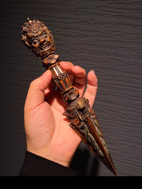古玩雜項金剛撅真品鑒賞圖