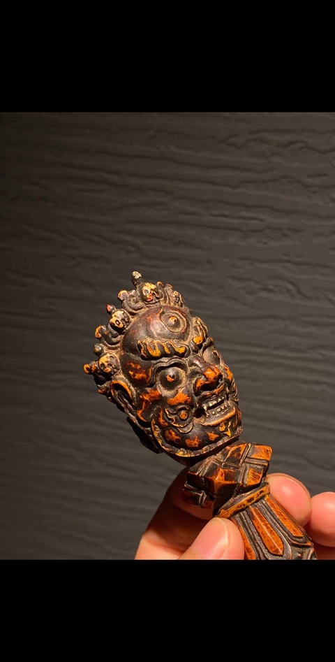 古玩雜項金剛撅真品鑒賞圖