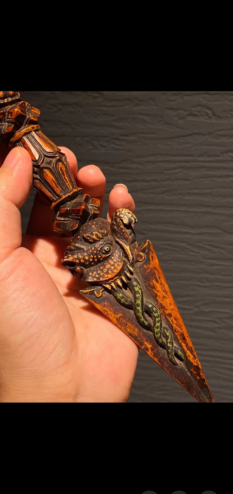 古玩雜項金剛撅真品鑒賞圖