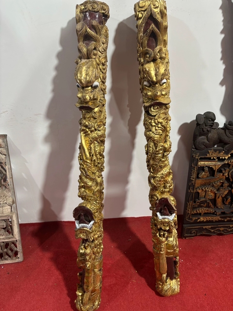 古玩雜項(xiàng)龍柱真品鑒賞圖