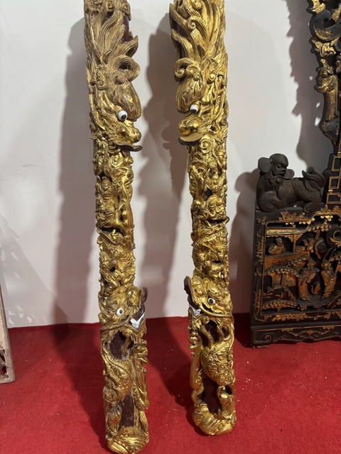 古玩雜項(xiàng)龍柱真品鑒賞圖