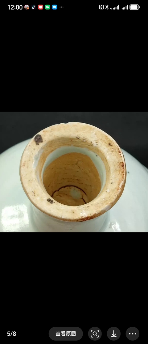 古玩陶瓷樞府釉龍紋高足杯真品鑒賞圖