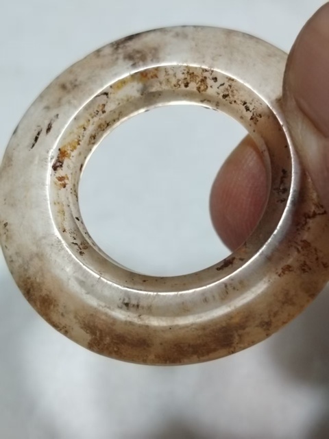 古玩玉器水晶雕“三才環”真品鑒賞圖