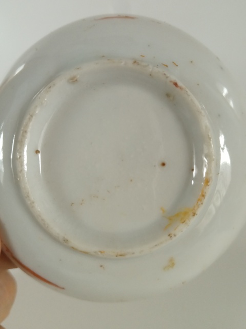 古玩陶瓷民國～手繪彩小碟子拍賣，當前價格112元