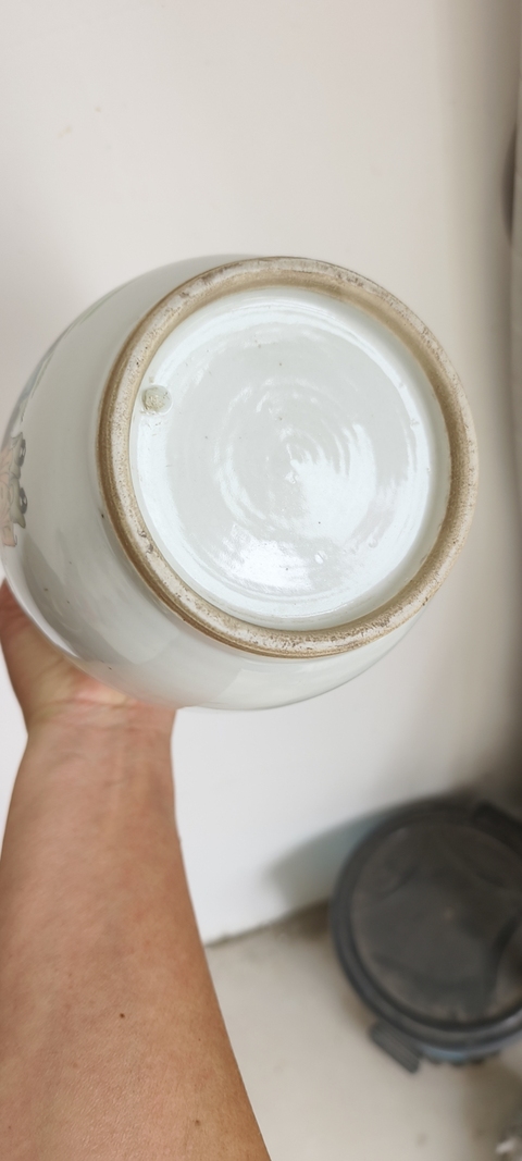 古玩陶瓷琴棋書畫洗口瓶真品鑒賞圖