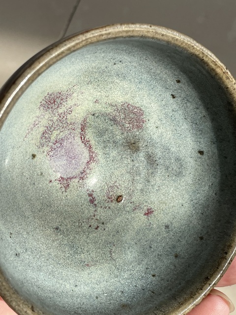 古玩陶瓷鈞窯小碗真品鑒賞圖