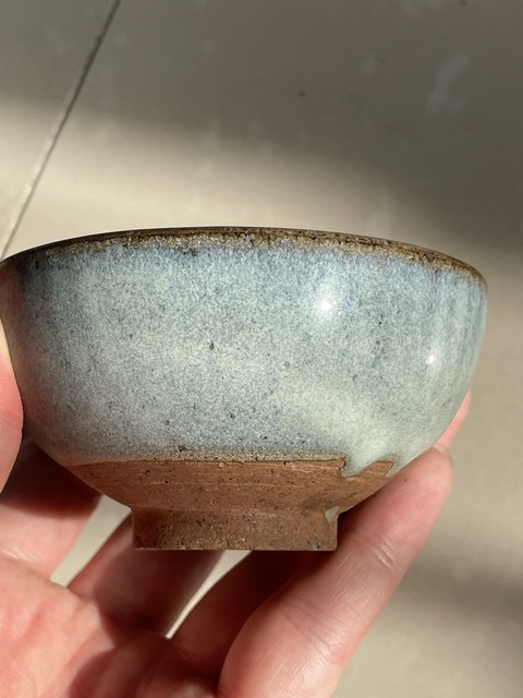古玩陶瓷鈞窯小碗真品鑒賞圖