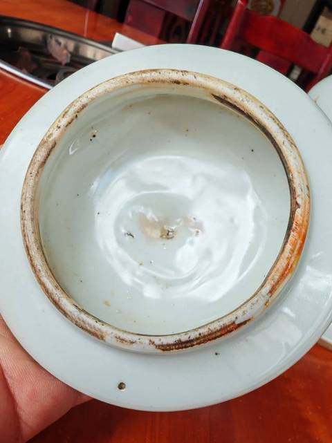 古玩陶瓷粉彩博古圖蓋罐真品鑒賞圖