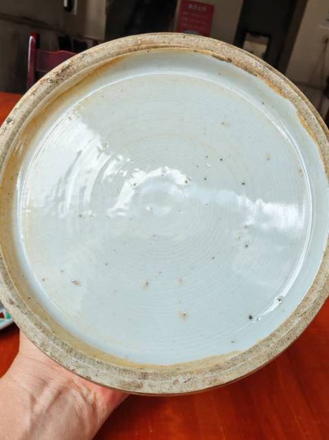 古玩陶瓷粉彩博古圖蓋罐真品鑒賞圖