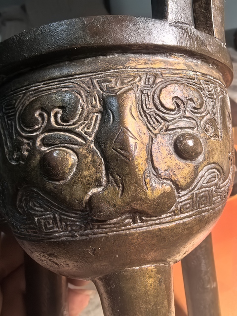 古玩銅器銅熏爐真品鑒賞圖
