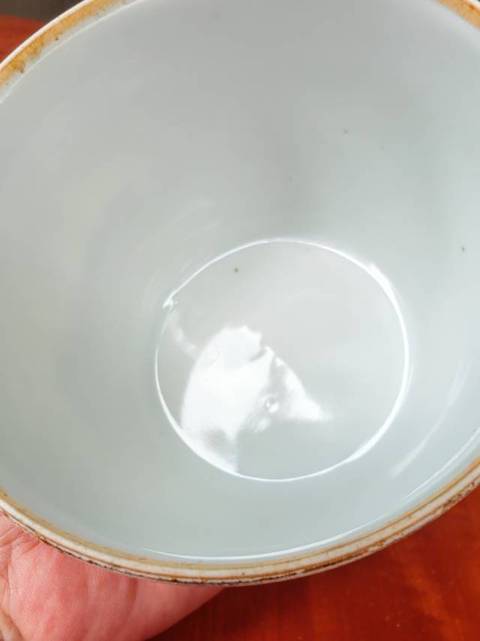 古玩陶瓷粉彩仕女人物蓋缸真品鑒賞圖