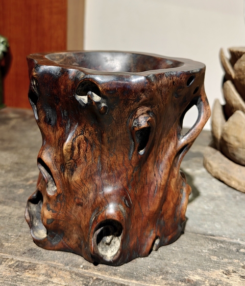 古玩雜項(xiàng)筆筒真品鑒賞圖