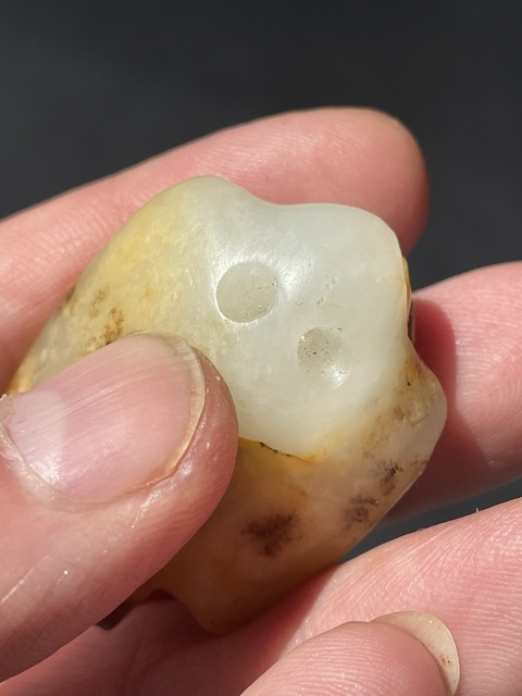 古玩玉器仿古玉梟真品鑒賞圖