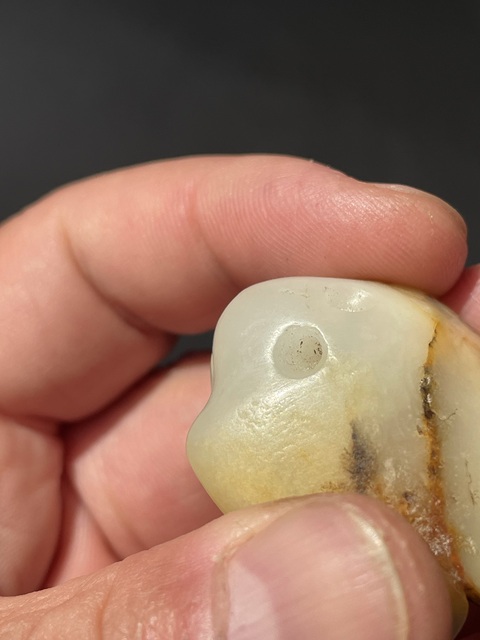 古玩玉器仿古玉梟真品鑒賞圖