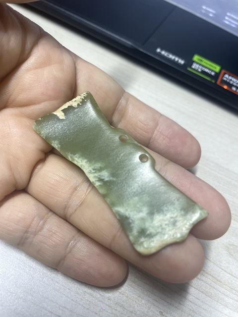 古玩玉器仿“紅山文化”玉梟真品鑒賞圖