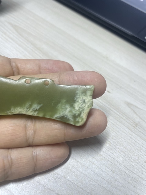 古玩玉器仿“紅山文化”玉梟真品鑒賞圖