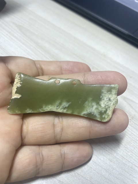 古玩玉器仿“紅山文化”玉梟真品鑒賞圖