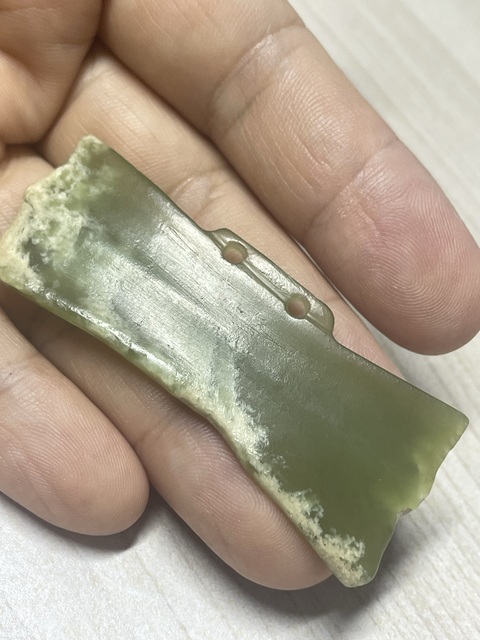 古玩玉器仿“紅山文化”玉梟真品鑒賞圖