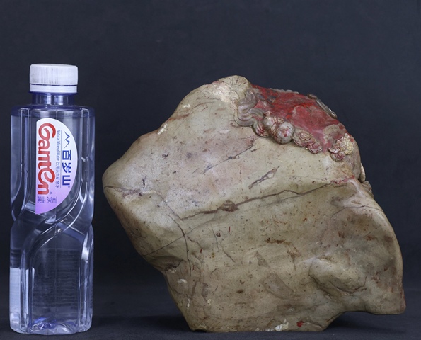 古玩雜項昌化雞血石擺件真品鑒賞圖