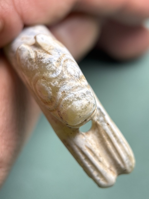古玩玉器紅山玉佩飾拍賣,當(dāng)前價(jià)格88800元