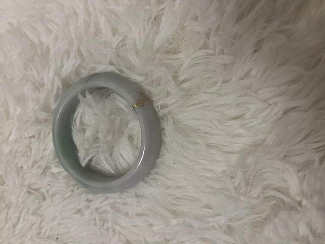 古玩玉器翡翠手鐲真品鑒賞圖
