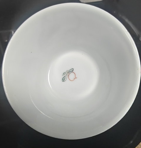 古玩陶瓷晚清粉彩杯真品鑒賞圖