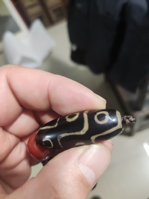 古玩玉器瑪瑙工藝品天珠拍賣(mài)，當(dāng)前價(jià)格188元