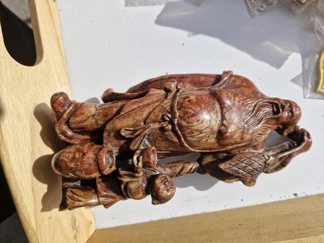 古玩雜項壽山石擺件真品鑒賞圖