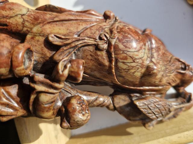 古玩雜項壽山石擺件真品鑒賞圖