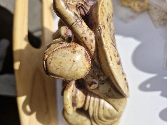 古玩雜項壽山石擺件真品鑒賞圖