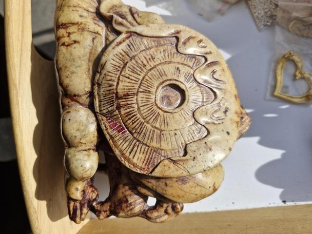 古玩雜項壽山石擺件真品鑒賞圖
