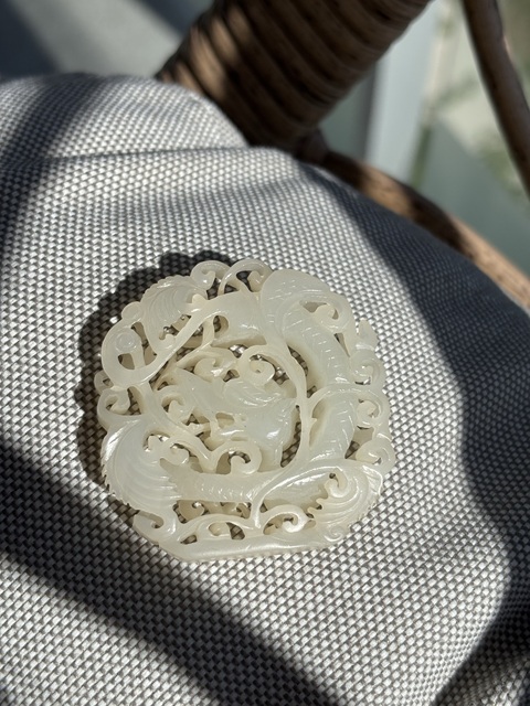 古玩玉器龍佩真品鑒賞圖