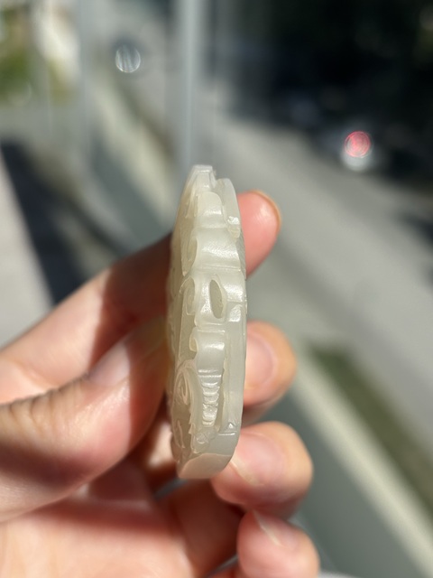 古玩玉器龍佩真品鑒賞圖