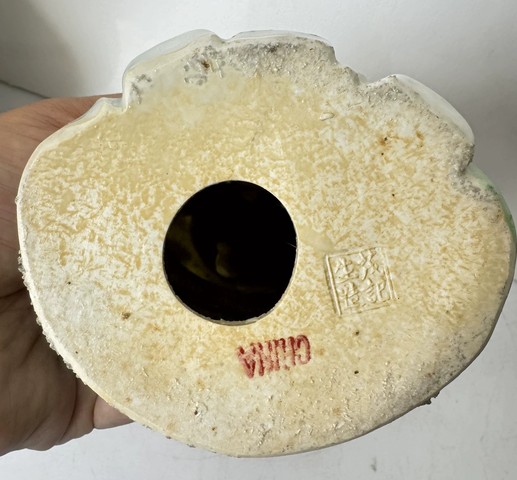 古玩陶瓷壽星公瓷塑真品鑒賞圖