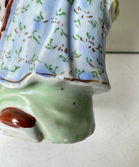 古玩陶瓷壽星公瓷塑真品鑒賞圖